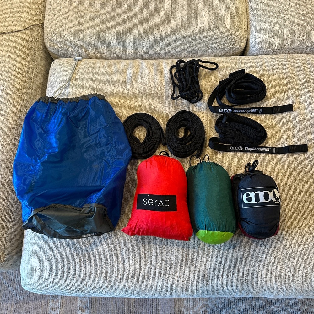 Serac and ENO Hammock Set with Accessories